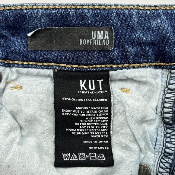 Kut From The Kloth Uma Boyfriend Size 4 - Picture 9 of 16